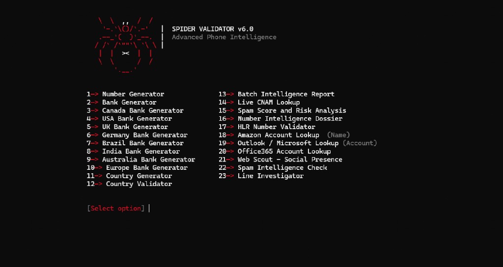 Spider Validator v6.0 preview